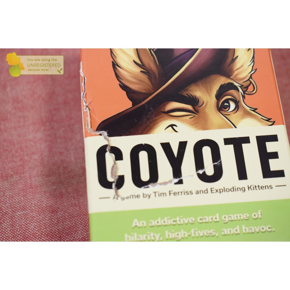 Exploding Kittens Coyote Card Game - Picture 3 of 8